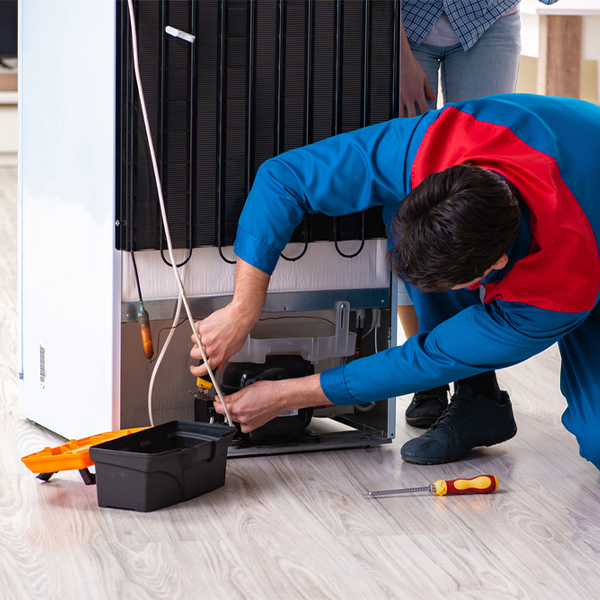 how much do you charge for refrigerator repair services in Ferney SD